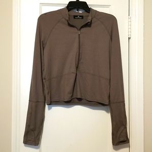 Rae Mode Gray Crop Jacket Size M/L